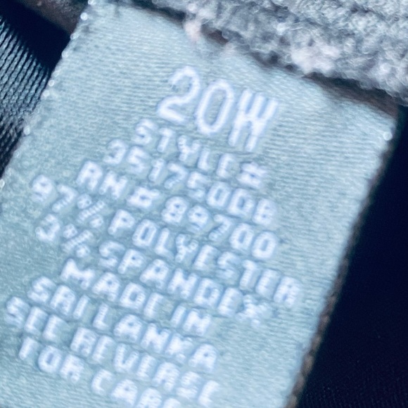 Women’s Size 20W Shrug Jacket Dressbarn Black Open Front 3/4 Sleeves Silky Soft - Picture 10 of 11